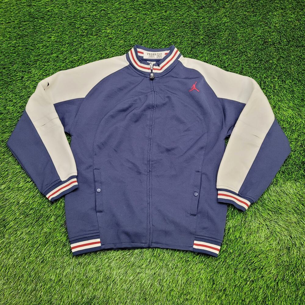 NIKE Air-Jordan Track Jacket Womens Large 20x24 Baggy